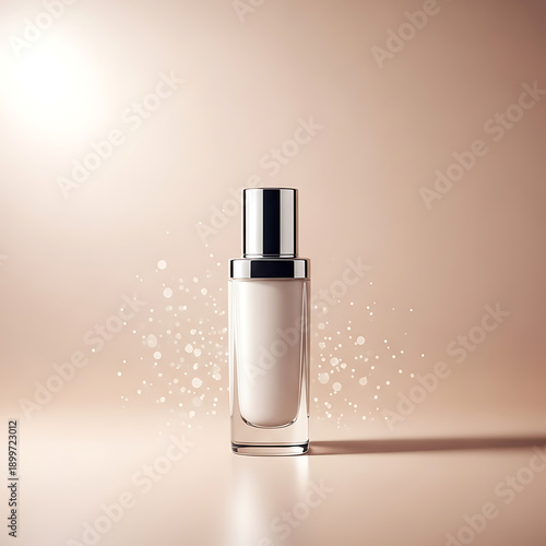 Luxury Serum Bottle with Sparkles