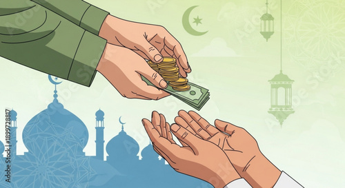 Modern office interior with open space, natural light, and minimalist furniture, creating a collaborative and productive work environment, vector