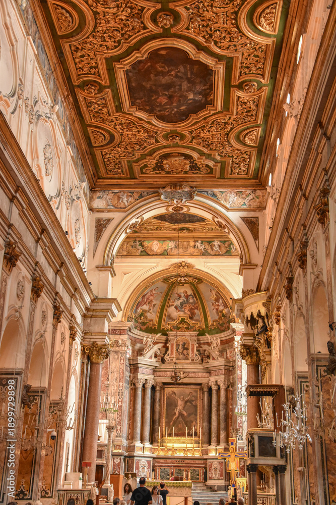 Fototapeta premium Italy. Amalfi. St. Andrew's Cathedral