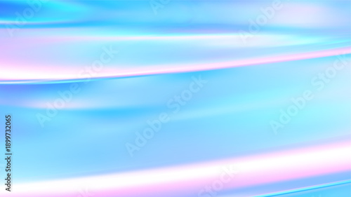 Iridescent holographic foil background pearl gradient shimmer. Pastel pink blue liquid glass light effects. Aurora texture, soft hologram pattern, frost sky, cloud gradient, spring backdrop. Vector
