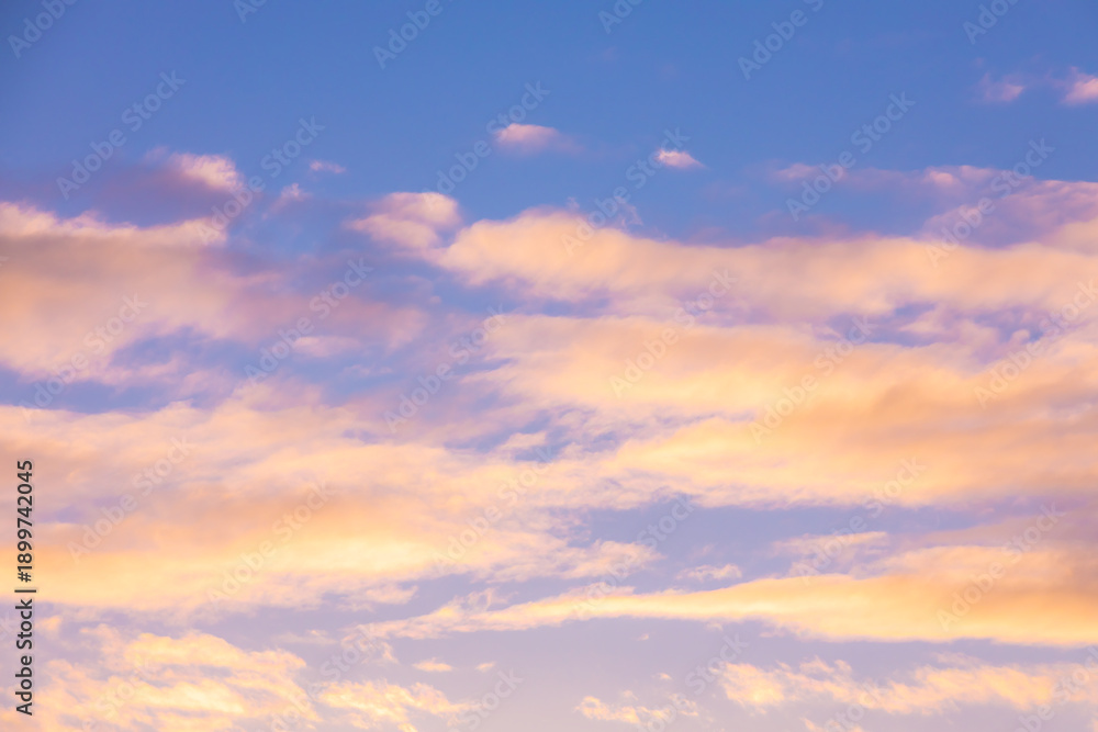 Obraz premium 朝焼けの空