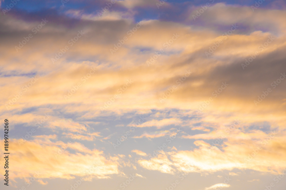 Obraz premium 朝焼けの空