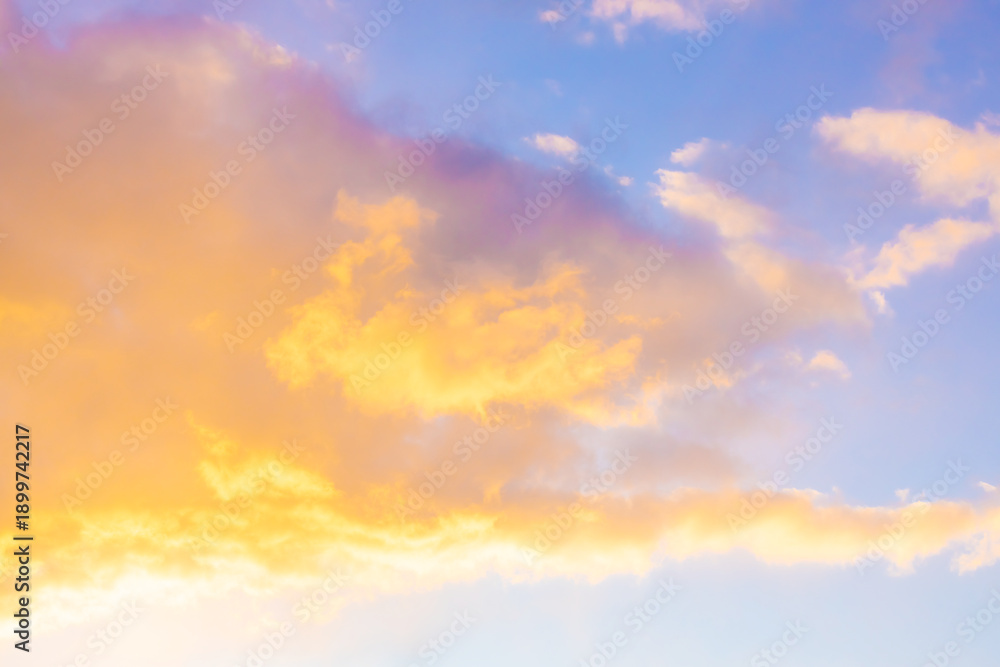 Obraz premium 朝焼けの空