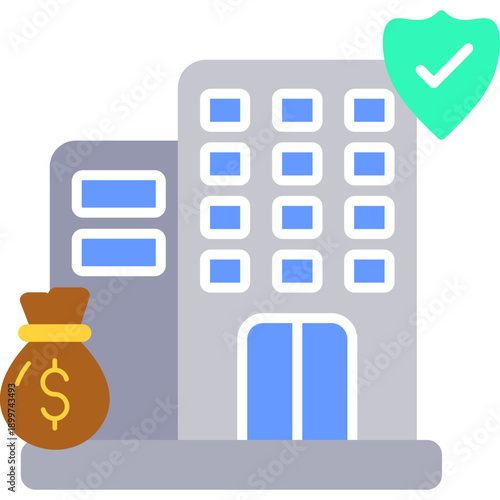 Insurance company Icon