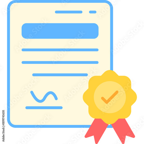 Certificate Icon