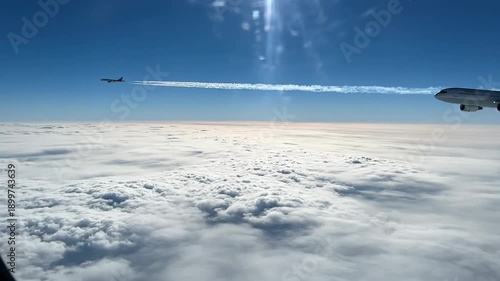 Distant Futuristic City Skyline Generated by Artificial Intelligence