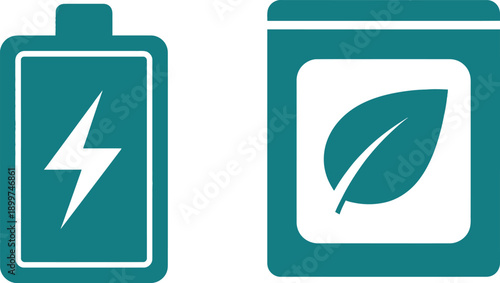 Comparison of traditional battery and modern eco-friendly energy storage solutions