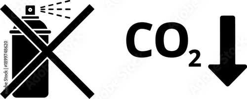 Prohibition of incineration depicted alongside reduced carbon dioxide emissions