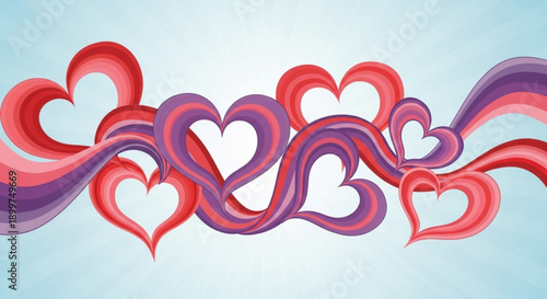 Stylized silhouette of a hiker reaching a mountain summit at sunrise, symbolizing achievement and adventure.