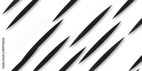  Black isolated lightning icon on white background. Black lightning bolt icons set, thunder energy and electric power symbol vector. Black and white seamless pattern vector illustration of flying bird