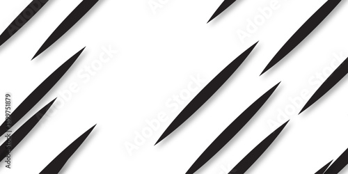 Black isolated lightning icon on white background. Black lightning bolt icons set, thunder energy and electric power symbol vector. Black and white seamless pattern vector illustration of flying bird