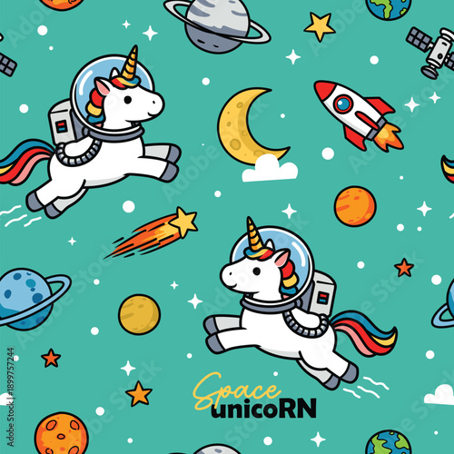 Whimsical Space Unicorns and Cosmic Adventures