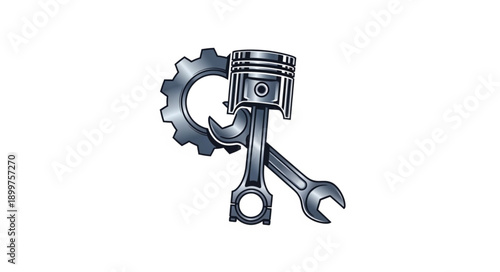 Automotive Engine Piston Connecting Rod Gear Wrench.