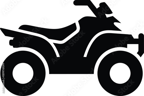 All terrain vehicle quad bike offroad transport