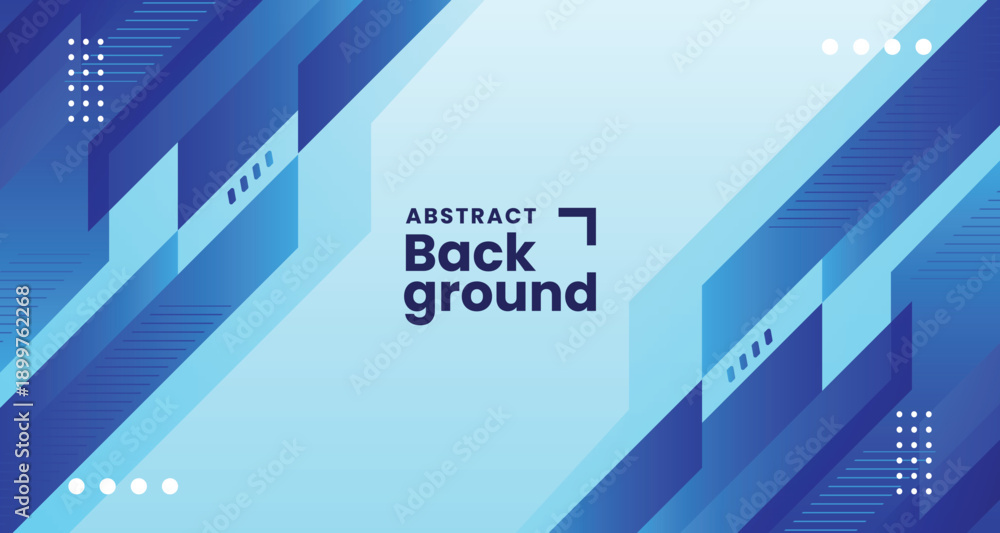 Fototapeta premium Modern Blue abstract background with light blue color. Abstract blue background with sharp shapes. Modern Simple Presentation Design for Corporate Business and Institution