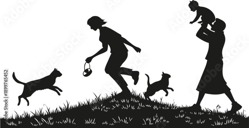 Would you like me to generate a similar vector-style image based on this description?