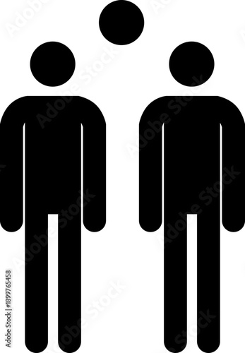 People Group Icon – Universal Human Community Symbol