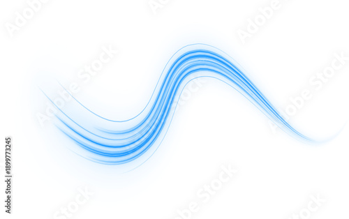 Blue neon tunnels expand dynamically, leaving radiant motion trails that convey calm futuristic energy. png
