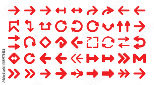 Hand drawn arrow set featuring curved, straight, dotted, and swirled arrows design, arrow vector for creative design, presentations, infographics, and decorative purposes