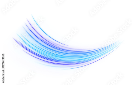 Glowing blue streams surge through space, producing elegant motion trails and calm digital atmosphere. png