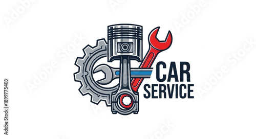 Car Service Auto Repair Mechanic Workshop Tools.