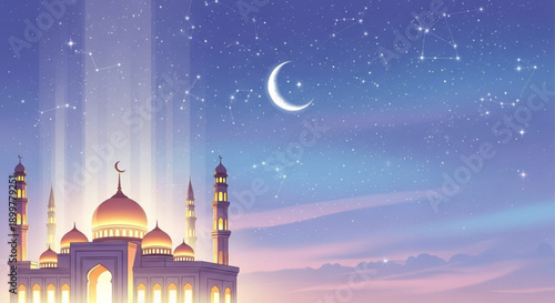 Education and Learning Concept Illustration - Books, Graduation Cap, and School Supplies for Academic Studies and Knowledge Acquisition