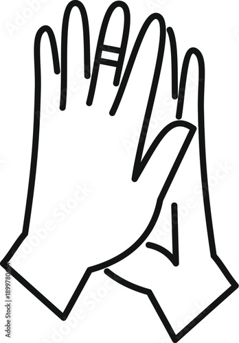 Hands performing clapping gesture, symbolizing applause, success, or support