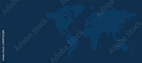 Abstract Blue Wave Background with Modern Curved Shapes