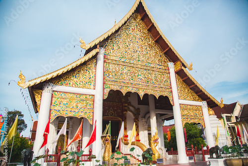 Принти на полотні Thailand Chiang Mai Wat Chedi Luang