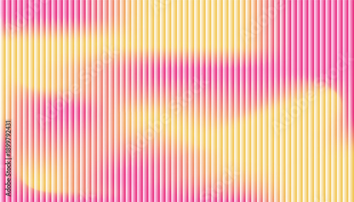 An abstract gradient glass background in pink and light yellow with vertical lines and subtle waves. A modern and minimalist texture ideal for website headers, digital wallpapers, presentations, banne