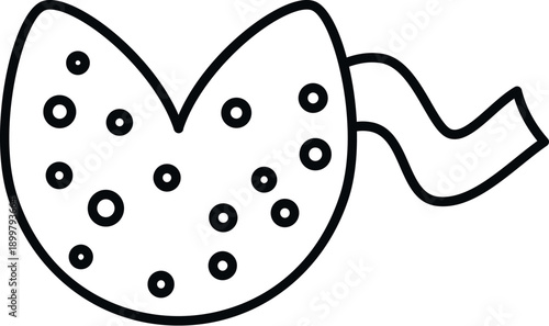 Human thyroid gland icon representing anatomy and medical health