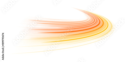 Glowing waves of light flow like digital signals. Neon tones add a futuristic atmosphere. Perfect for data and technology visual concepts. PNG