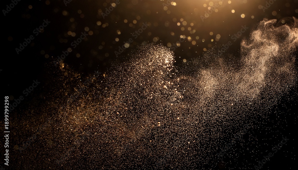 Fototapeta premium dust particles floating in the air