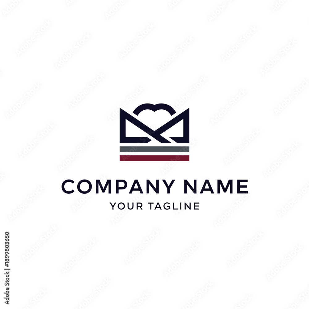 Naklejka premium Corporate Identity Logo Design Template.