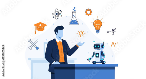 The fusion of artificial intelligence and education exemplified by modern teaching practices