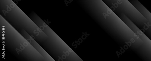 Abstract Black Diagonal Geometric Background With Shadow Gradient. Modern creative trendy design in vector EPS 10