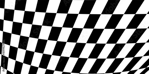 Chessboard Background Black and white chess or draughts board isolated