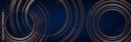 Premium background design with mocha mousse line pattern (texture) in luxury pastel color. Abstract horizontal vector template for business banner.dark brown background with golden brown and blue circ