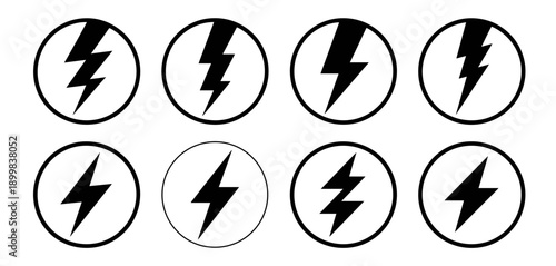 Electric Bolt Symbols