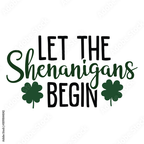 Let the Shenanigans Begin