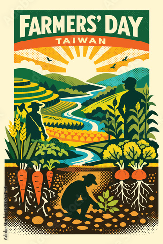 Farmers Day Taiwan Sustainable Agriculture Design