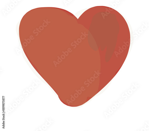 symbol of love and romance, frequently used for occasions like Valentine's Day. 