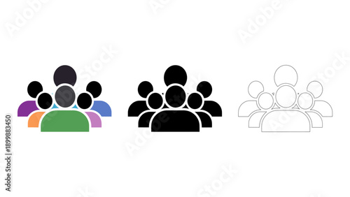 This image represents diverse group of people working together in harmony, symbolizing teamwork, community, and shared s