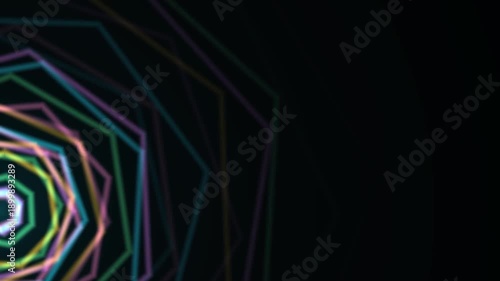 Creating Dynamic Spiral Light Art in Abstract Motion
