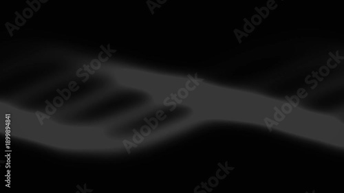 Moving Silhouette Across Dark Abstract Background