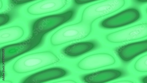 Exploring Abstract Green Shapes in Soft Fluid Motion
