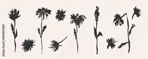 Hand-drawn flowers 9