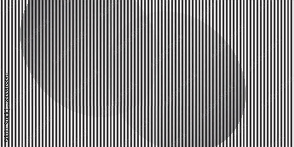 Fototapeta premium Narrow black-white vertical lines. Symmetric geometric ornament. Striped seamless pattern, abstract wallpaper. Digital paper for textile print, page fill. Vector