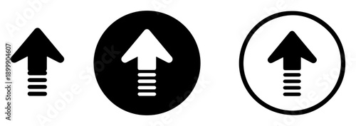 business upgrade vector icon set