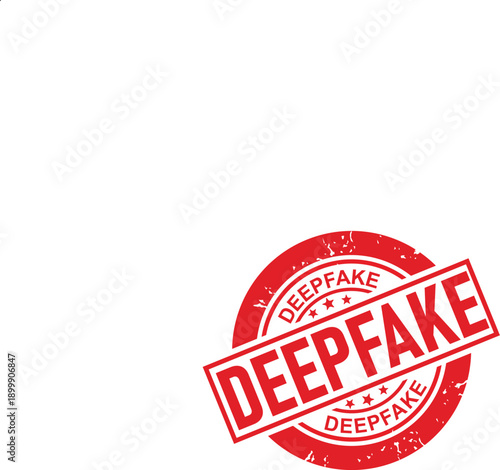 fake Rubber Stamp. fake Warning Red Grunge Rubber Stamp. Fake Vector Circle Stamp